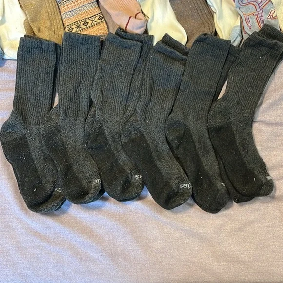 Assorted Socks Bundle- 16 pairs - Picture 2 of 5